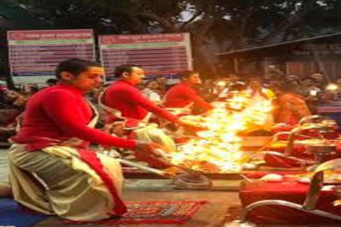 Pokhara: Tal Barahi Temple Evening Aarati Ceremony