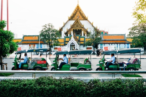 Bangkok: Hop-On/Hop-Off Tuk Tuk & Boote auf dem Chao PhrayaHop-On/Hop-Off-Abfahrt vom Treffpunkt am Tourist Point