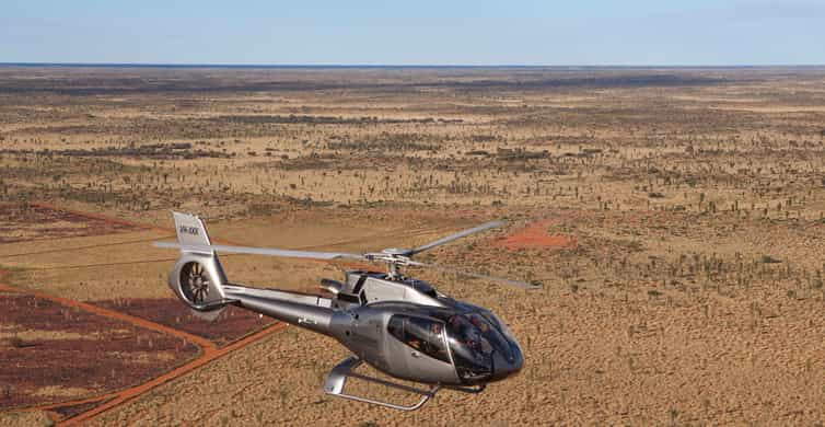 Yulara: 25 minutters helikopteropplevelse med Uluru og Kata Tjuta