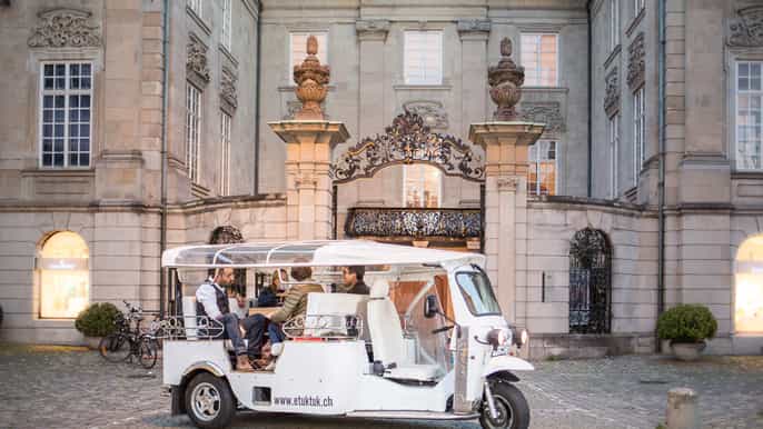 zürich 90 minuten tuktuktour mit hot stone bbq