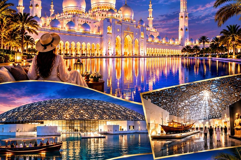 Abu Dhabi: Sheikh Zayed Mosque & Wahat Al Karama Tour From Dubai: Abudhabi Sharing Tour With Qasar Al Watan Entry