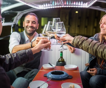 Zurique: Fondue de Queijo Suíço e Vinho e-Tuk-Tuk Tour