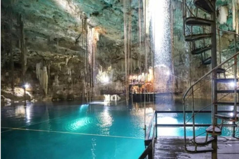 Cancun: Chichen itza early access tour, Valladolid & lunch Transportation from Tulum, Akumal, Puerto Aventuras,Playacar