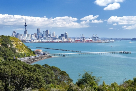 Auckland Scenic Półdniowa wycieczka po mieścieAuckland Scenic Półdniowe zwiedzanie miasta poranna wycieczka
