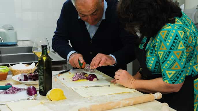 san gimignano cooking class wine tasting