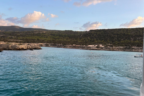 From Paphos: Akamas Blue Lagoon Cruise & Water Slide-Polish