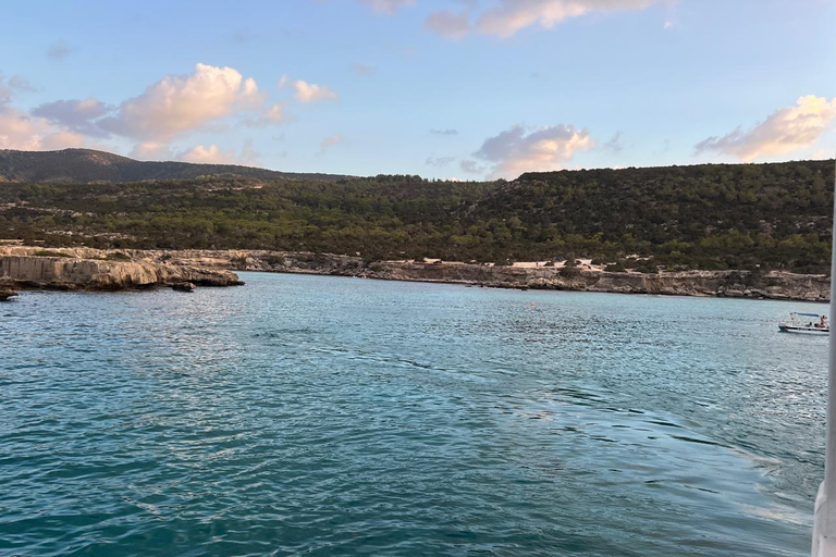 From Paphos: Akamas Blue Lagoon Cruise & Water Slide-Polish
