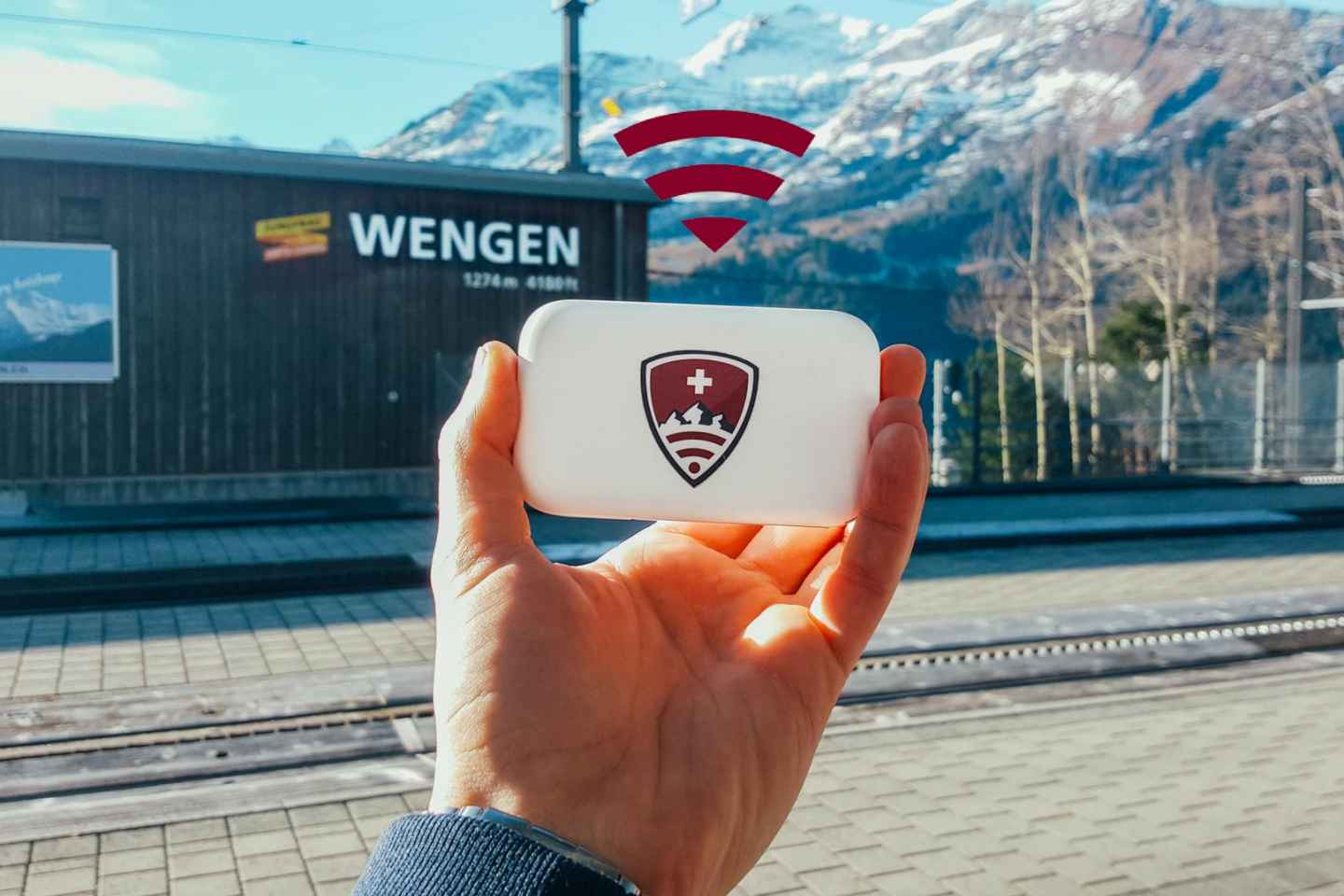Zürich: Unbegrenztes 4G-Pocket Wifi, Abholung Hauptbahnhof