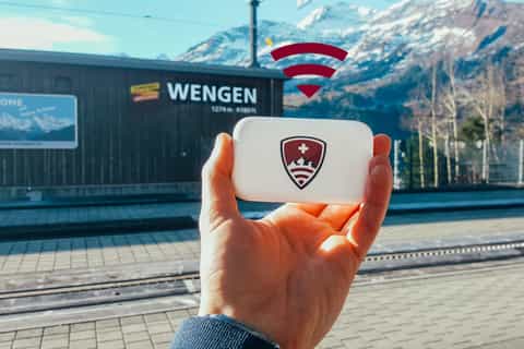 Pocket Wifi - Unlimited 4G - Pickup at Geneva Tourist Office