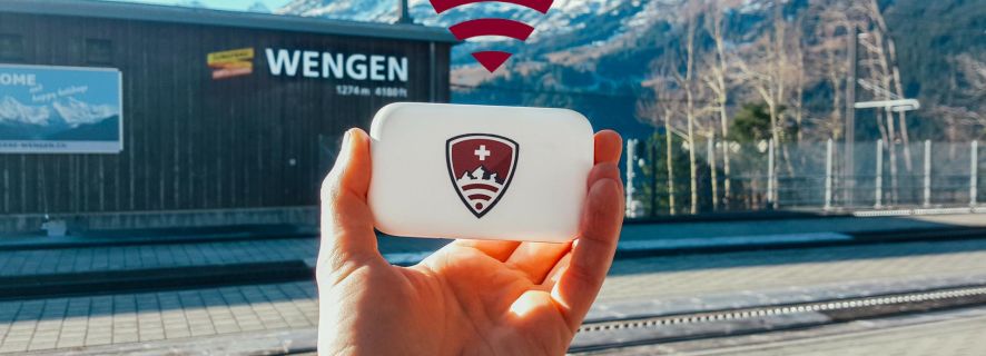 Zúrich: Pocket Wi-Fi Unlimited 4G, recogida en el aeropuerto