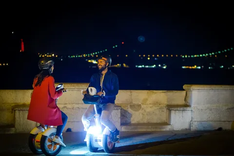 Lisbon: Belém Sitway Night Riders Tour