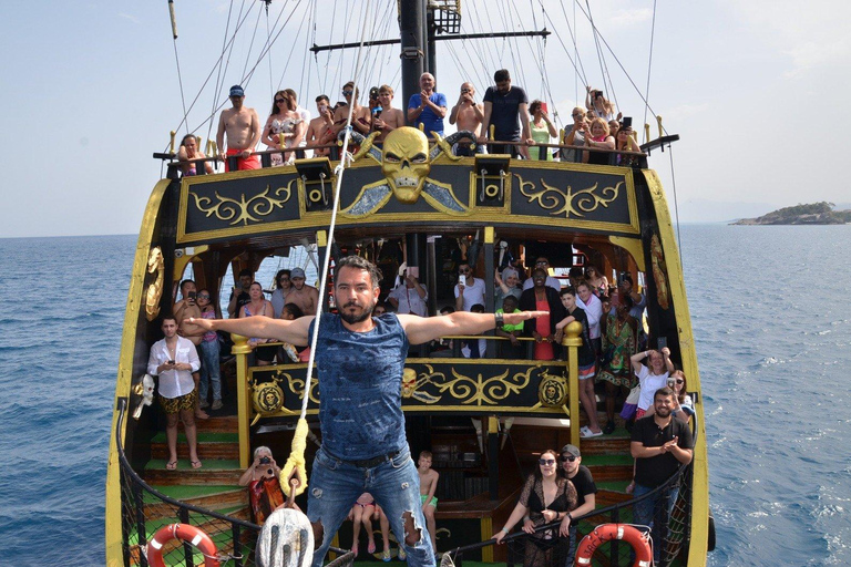 Marmaris: Pirate Ship Adventure with Lunch & Drinks Marmaris Boat Trip Without Hotel Transfer