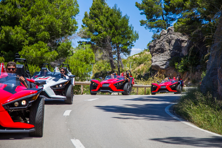 Majorque : excursion de 2,5 h en voiture de course