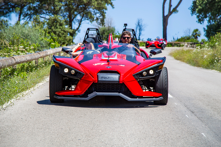 Mallorca: Tour mit einem Formel-Rennauto