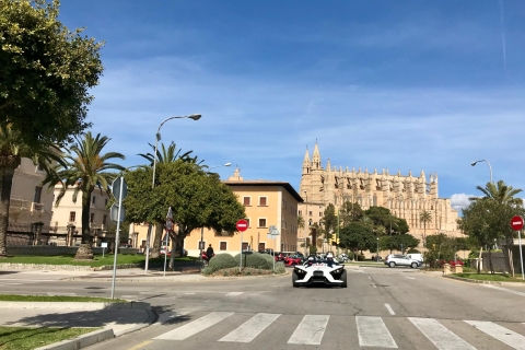 Mallorca: rondrit van 2.5 uur in een racewagen