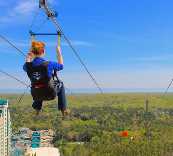 Foxwoods CT 33 Story Building Zipline Flight Pass GetYourGuide   146 