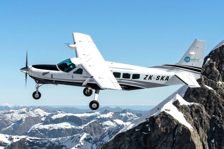 Milford Sound & Big 5 Glaciers Scenic Flight vanuit Queenstown