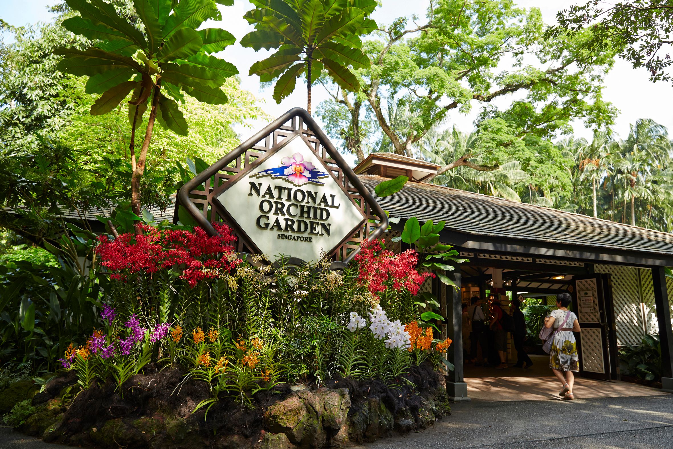 Singapur: Nationaler Orchideengarten Eintritt