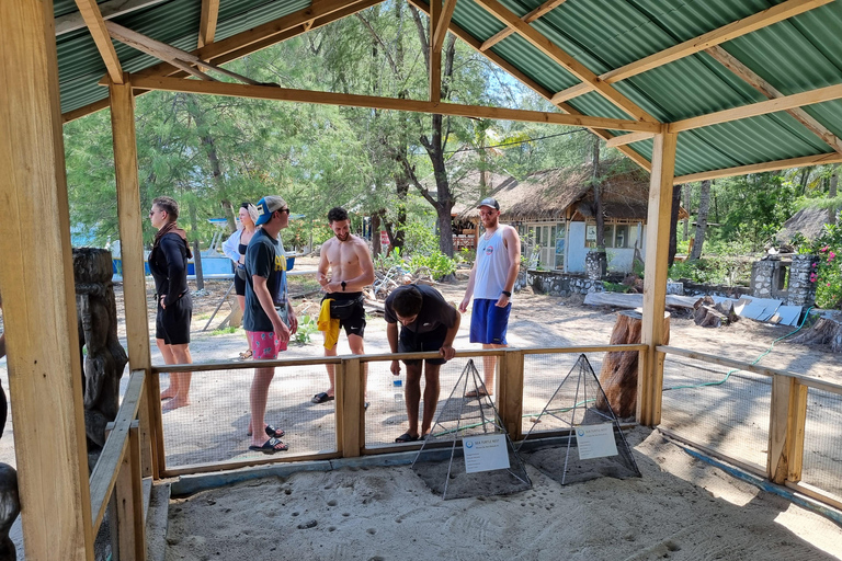 Plongée en apnée sur l&#039;île de Gili : Gili Trawangan, Meno et AirDépart de la région de Lombok