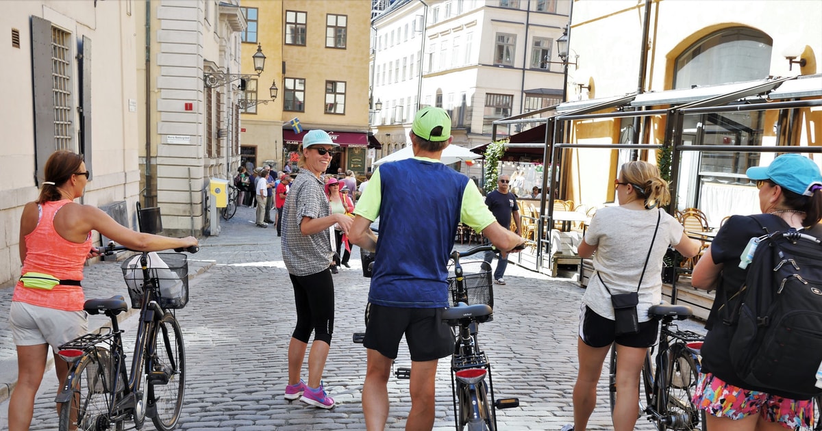 Stockholm FahrradTour in kleiner Gruppe Stockholm