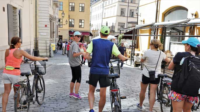stockholm small group bike tour