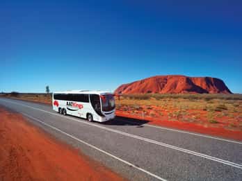 Vom Ayers Rock zum Kings Canyon: Luxus-Bus-Transfer Vom Ayers Rock zum Kings Canyon: Luxus-Bus-Transfer