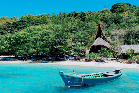 Phuket: Escursione in motoscafo alla spiaggia di Banana Beach a Koh HeyPrelievo dal centro di Phuket