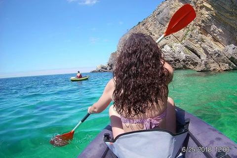 Vanuit Lissabon: kajaktocht naar natuurpark Arrábida