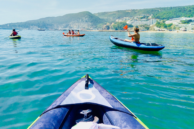 Vanuit Lissabon: kajaktocht naar natuurpark Arrábida