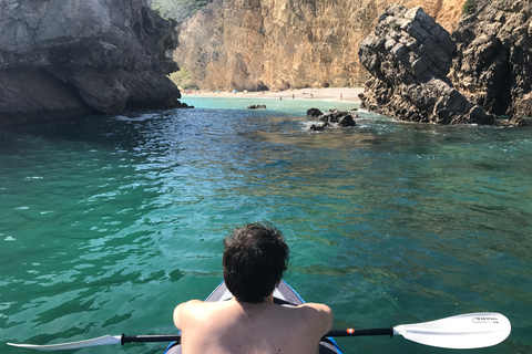 From Lisbon: Arrábida Natural Park Kayak Tour with Lunch