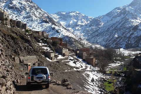 Marrakech: montagne dell&#039;Atlante e safari in jeep nel deserto con pranzo