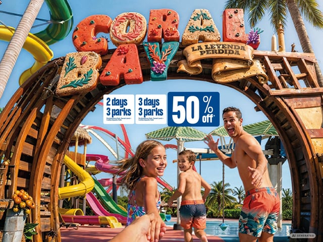 Salou: PortAventura, Ferrari Land y Caribe Aquatic Entry