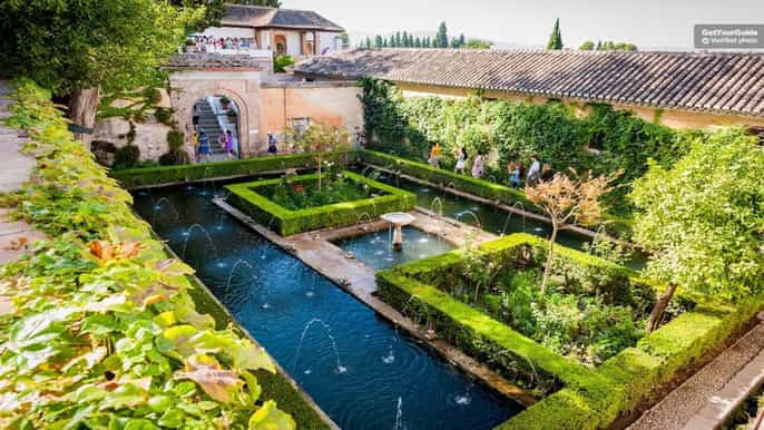 Alhambra y jardines del Generalife: ticket con acceso rápido