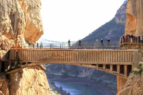 Malaga: Caminito del Rey Walkway Excursion with Transport