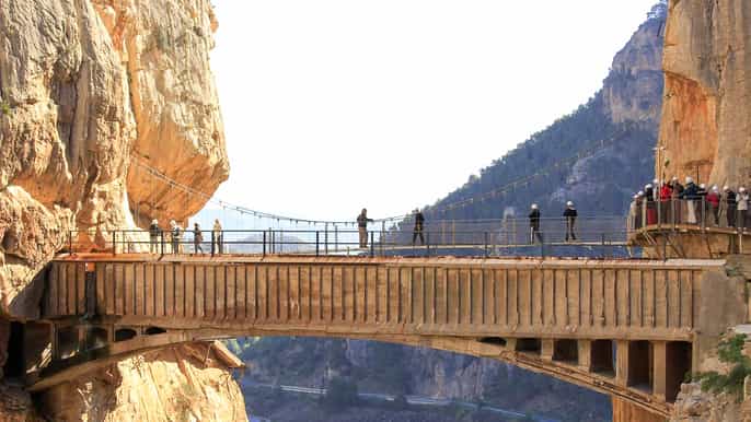 Malaga: Caminito del Rey Walkway Excursion with Transport