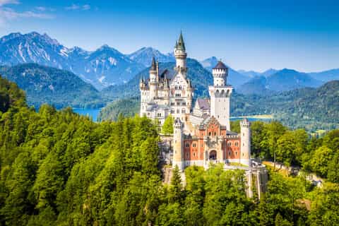 Fra München: Dagstur til Neuschwanstein slott og Linderhof