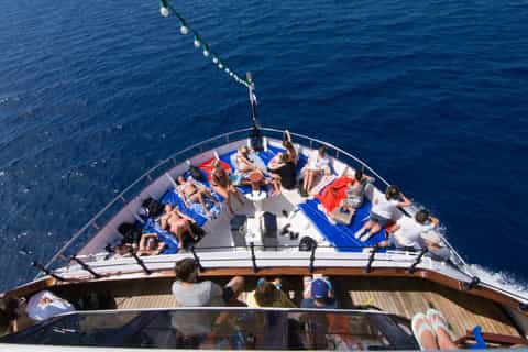 From Rhodes City: Boat Day Trip to Lindos