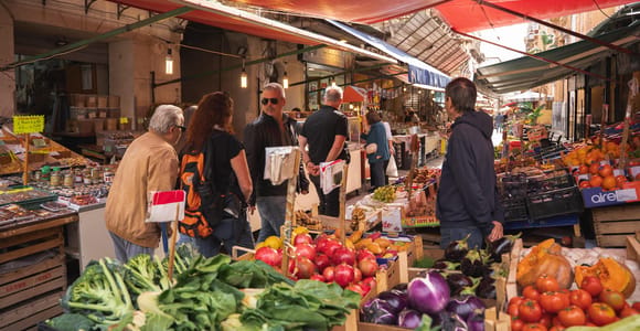 Palermo: Market Guided Tour with Street Food Tasting / Lunch
