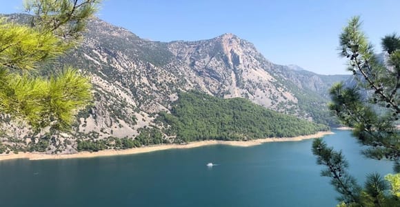 Side, Alanya: Kombitour mit Cabrio-Safari, Bootsfahrt, Wasserfall und Schlucht