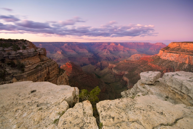 Ab Las Vegas: Ganztagesausflug zum Grand Canyon South RimTour, Mittagessen und Hummer-Fahrt