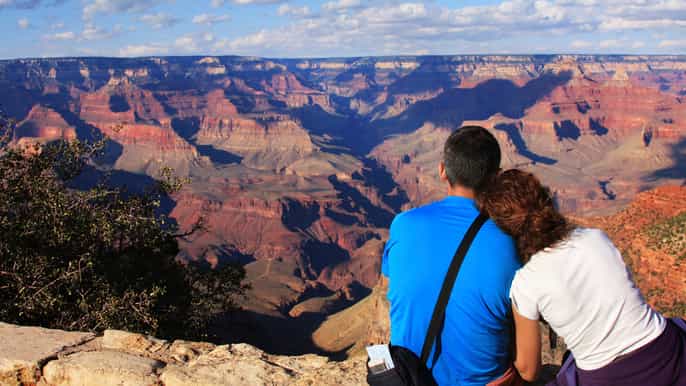 depuis las vegas visite du sud du grand canyon en bus