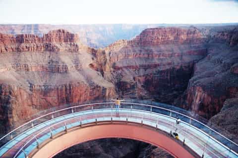 Grand Canyon West Rim: Skywalk, Helicopter, and Boat Add-Ons
