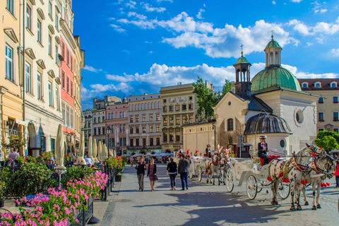 Cracovie: visite guidée sans file d'attente du château de Wawel et de la vieille villeVisite de 4 heures - anglais / allemand / russe / polonais