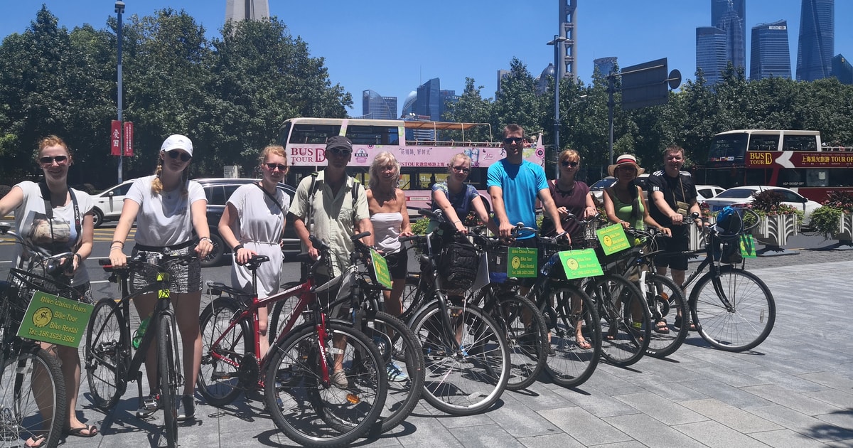 Shanghai FahrradTagestour mit authentischem Mittagessen