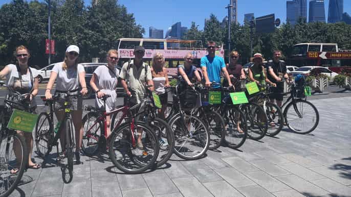 shanghai tour en vélo classique dune journée avec un déjeuner authentique