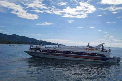 Bali : Transfert en bateau rapide vers/depuis Gili Air, Trawangan, LombokDe Gili Trawangan à Padang Bai Bali