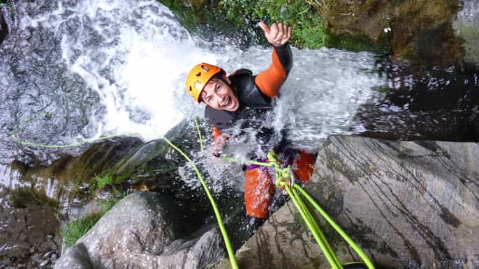 gibbston valley halfday canyoning adventure from queenstown