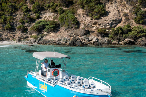 Agriate Marine Park and its beaches: tour with Captain François