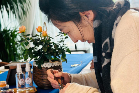 Pékin : atelier de cloisonné avec souvenir