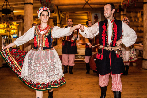 Krakow: Traditionell polsk middag och folkföreställningKrakow: Traditionell polsk folkföreställning